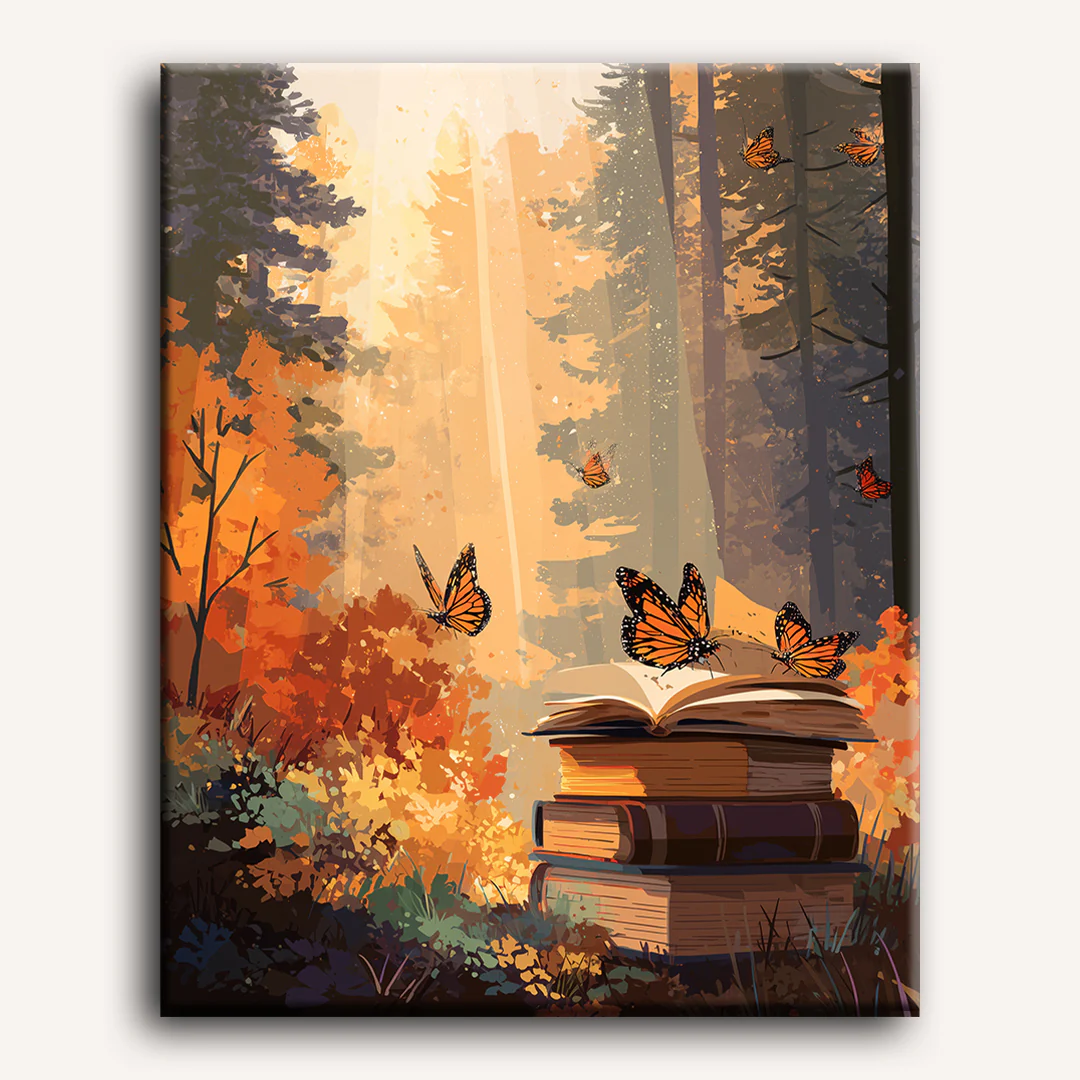 Autumn tales | Paint by Number - Image 2