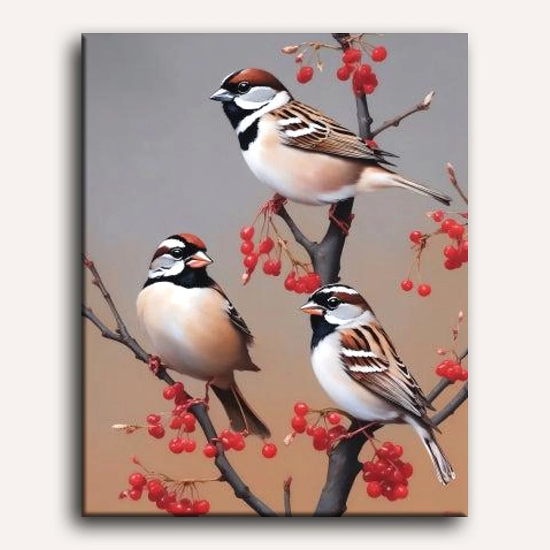 Birds | Paint by Numbers - Image 2