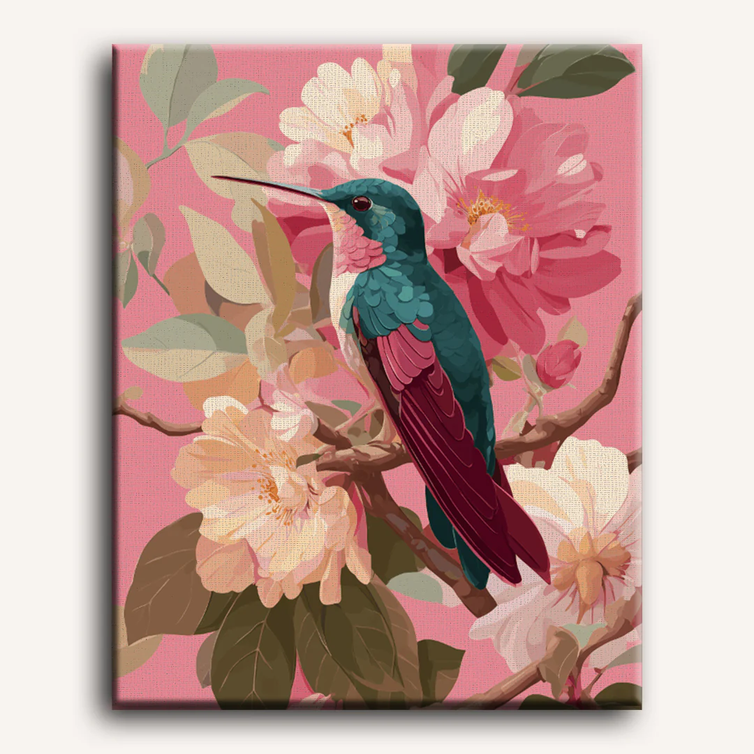 Botanical Bird | Paint by Number - Image 2