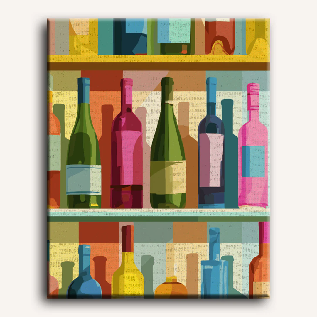 Bottled Palette | Paint by Number - Image 2
