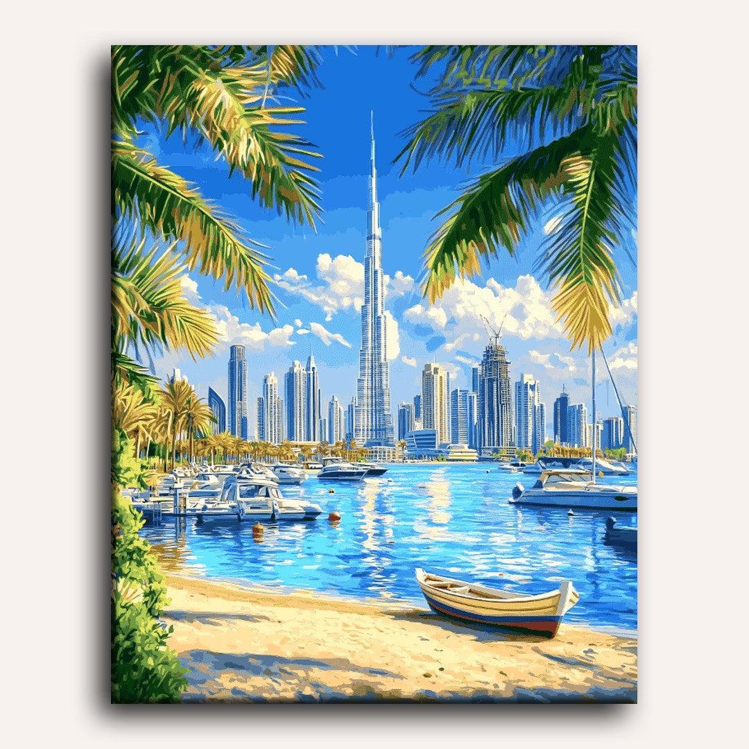 Burj Khalifa Dubai | Paint by Numbers - Image 2