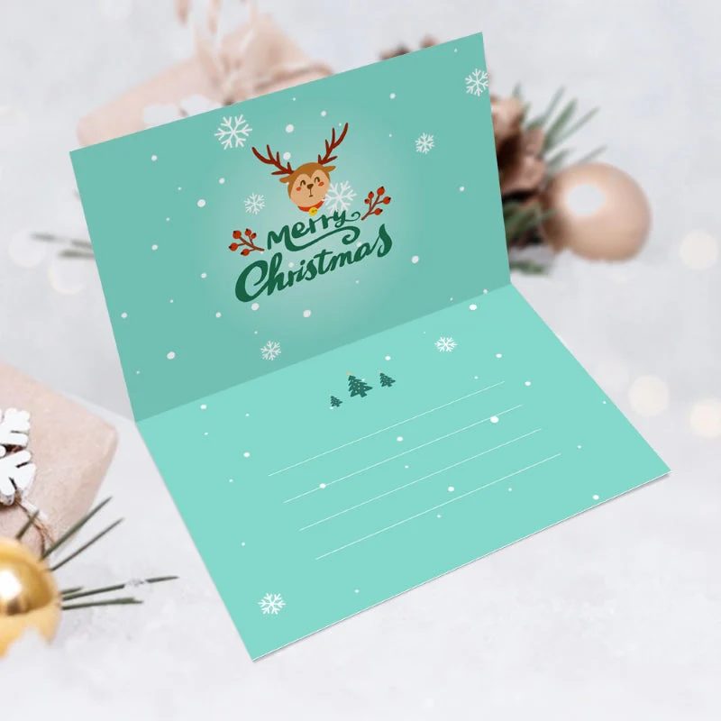 Paint by Numbers Christmas Cards - 6 Pieces - Image 8