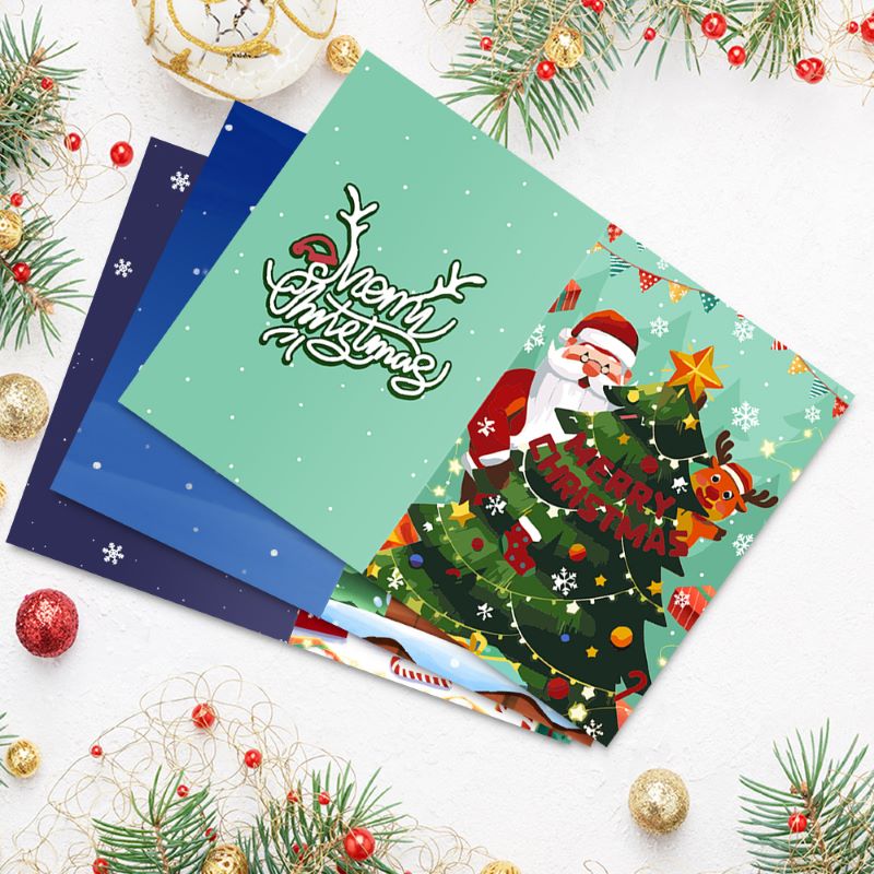 Paint by Number Christmas Cards | 6 Pieces - Image 3
