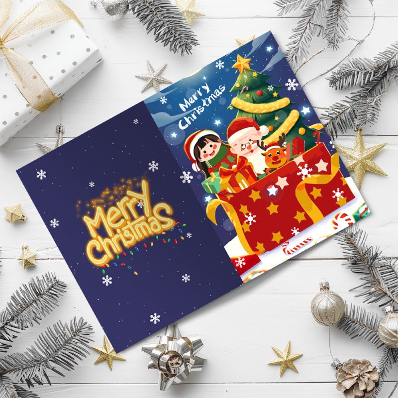 Paint by Number Christmas Cards | 6 Pieces - Image 5