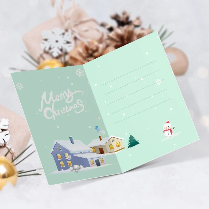 Paint by Number Christmas Cards | 6 Pieces - Image 9