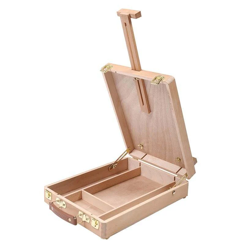 Wooden Easel with Storage Box - Image 3