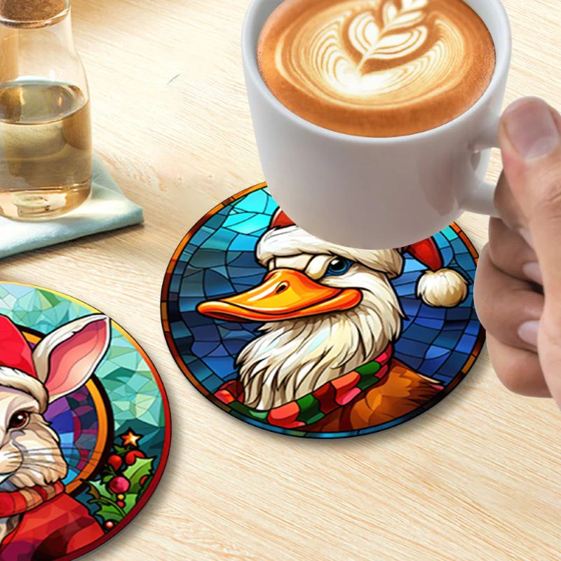 Christmas Coasters | 6 Pieces | Paint by Numbers - Image 9