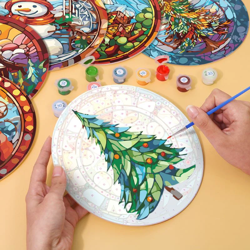 Christmas Placemats 6 Pieces | Paint by Numbers - Image 10