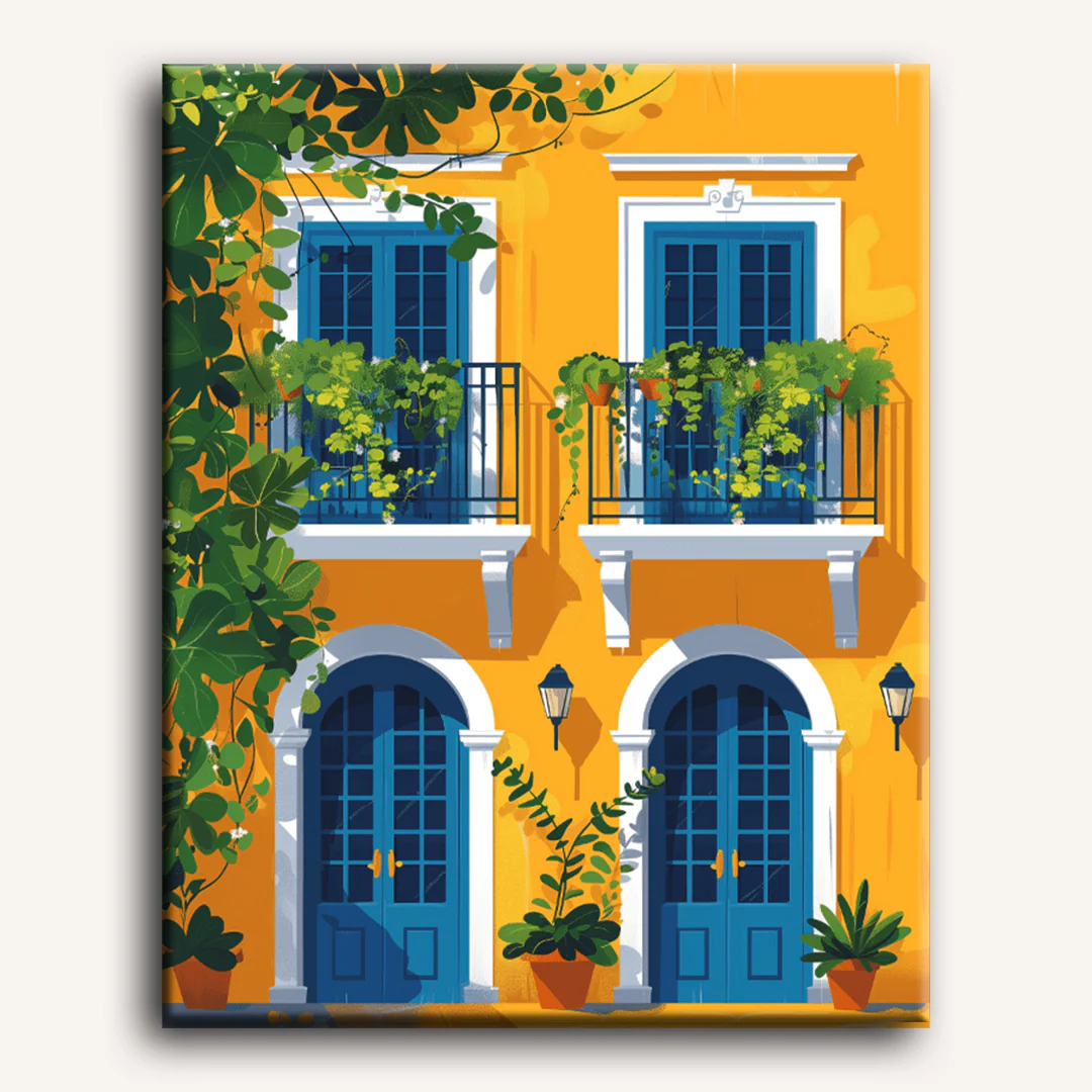 Colors of Lisbon | Paint by Number - Image 2