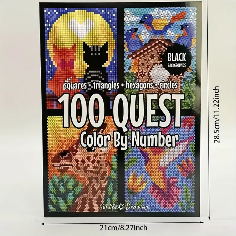 Color by Number Book with 48 markers - Image 4