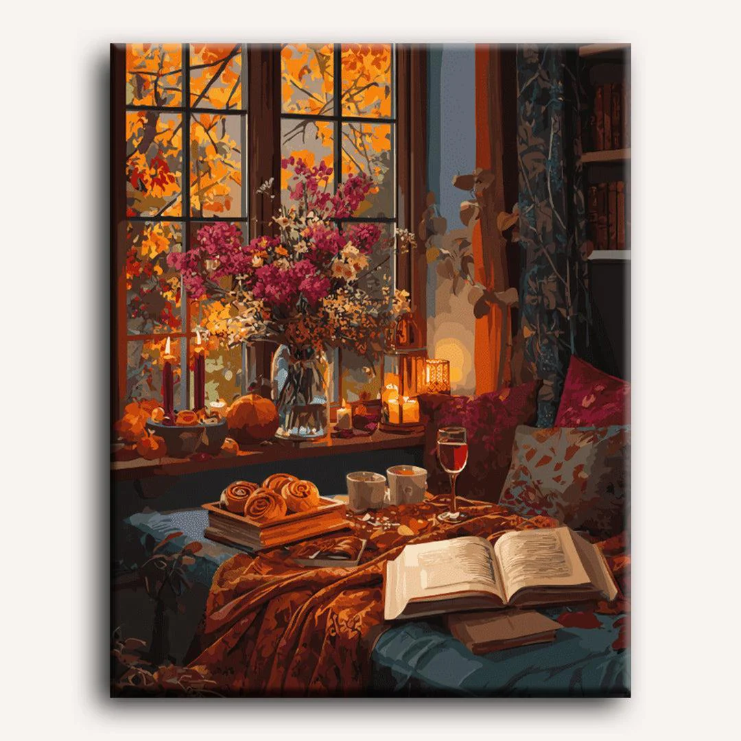 Cozy evening | Paint by Number - Image 2
