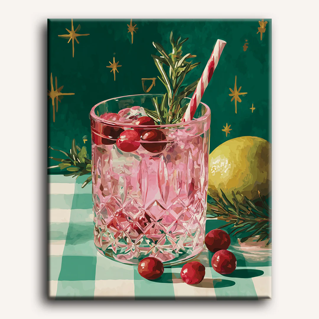 Cranberry Joy | Paint by Number - Image 2