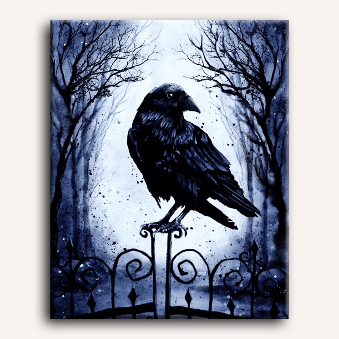 Dead inside Crow - By Tiny Tami | Paint by Number - Image 2