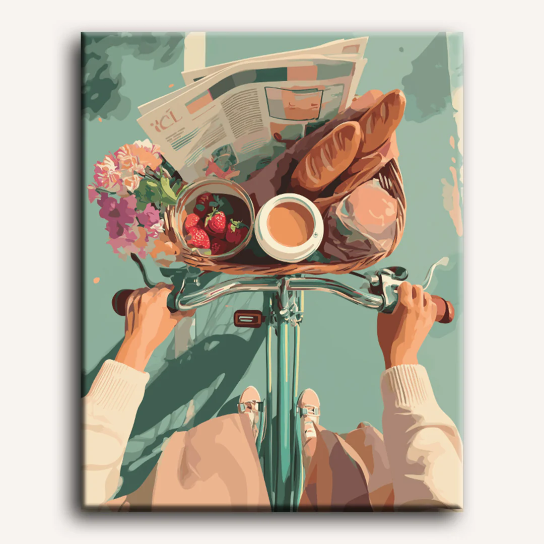 Early ride | Paint by Number - Image 2