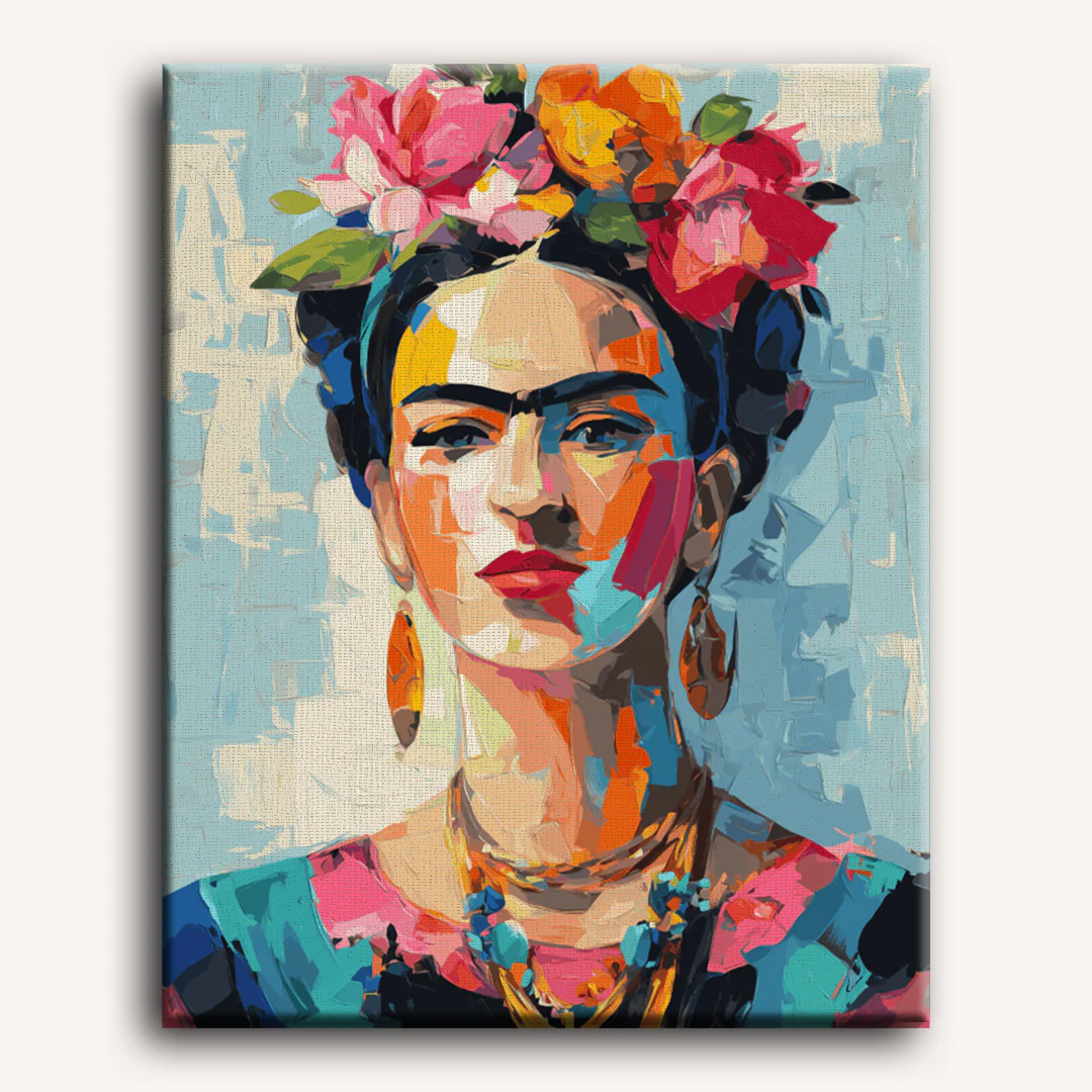 Expressive Frida | Paint by Number - Image 2