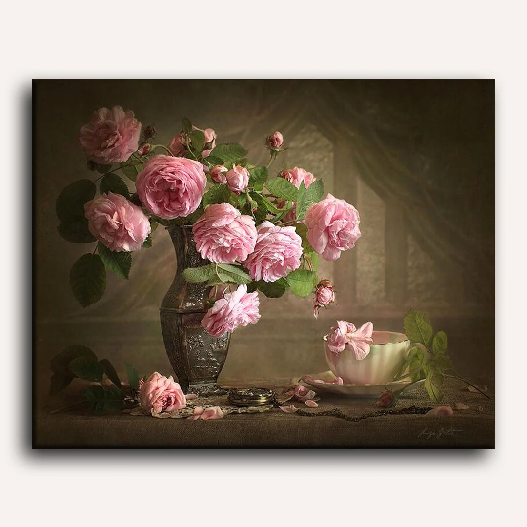 Falling Flowers| Paint by Numbers - Image 2