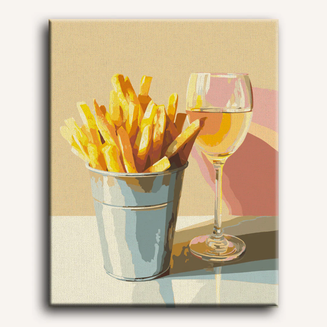 Fancy Fries | Paint by Number - Image 2