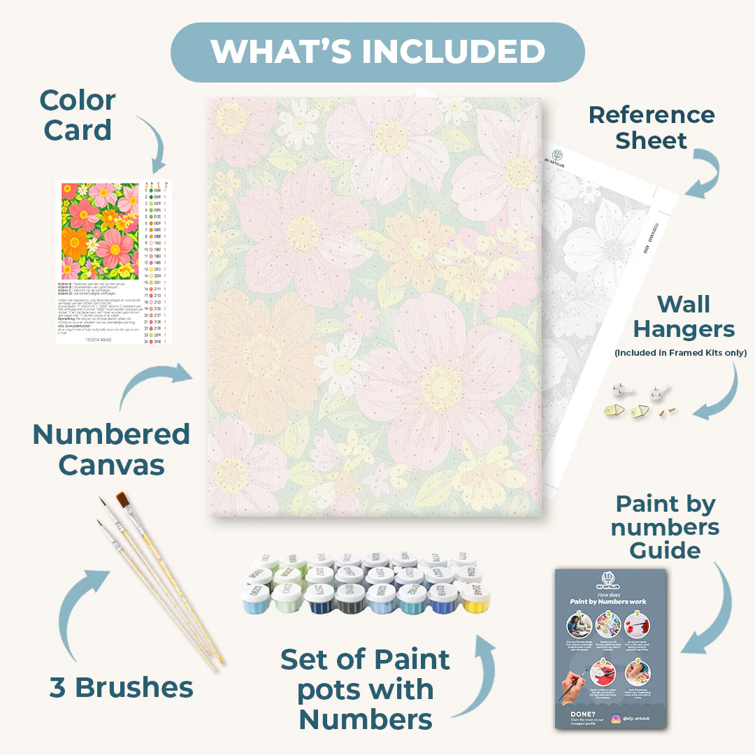 Flower Power | Paint by Number - Image 3