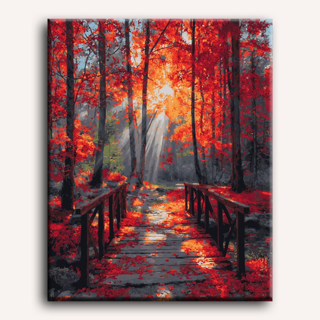 Forest Glow | Paint by Number - Image 2