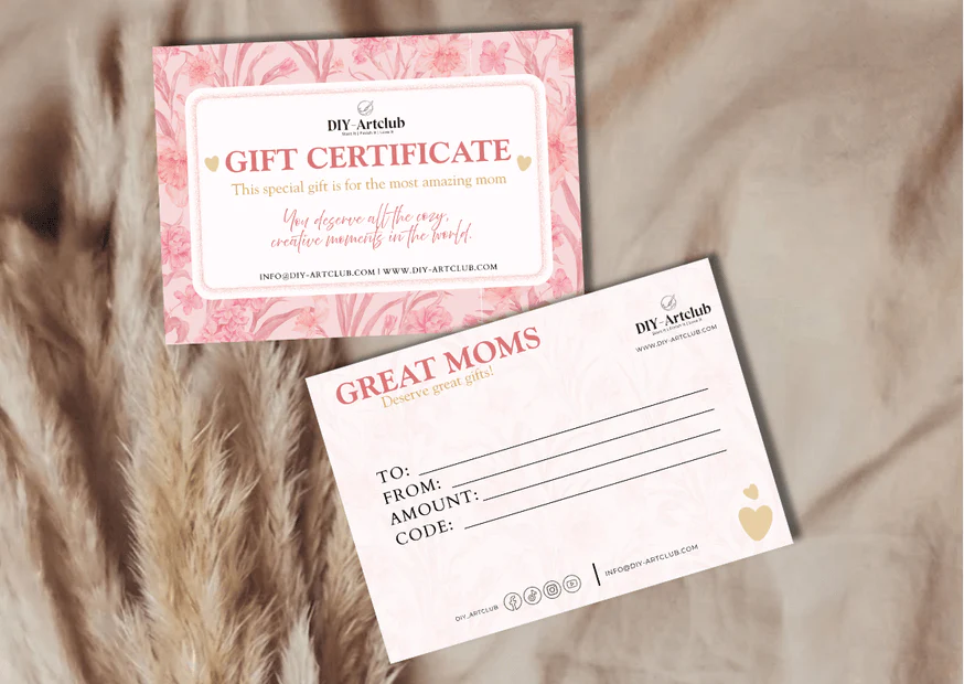 Gift Voucher Mother's Day | Paint by Numbers - Image 3