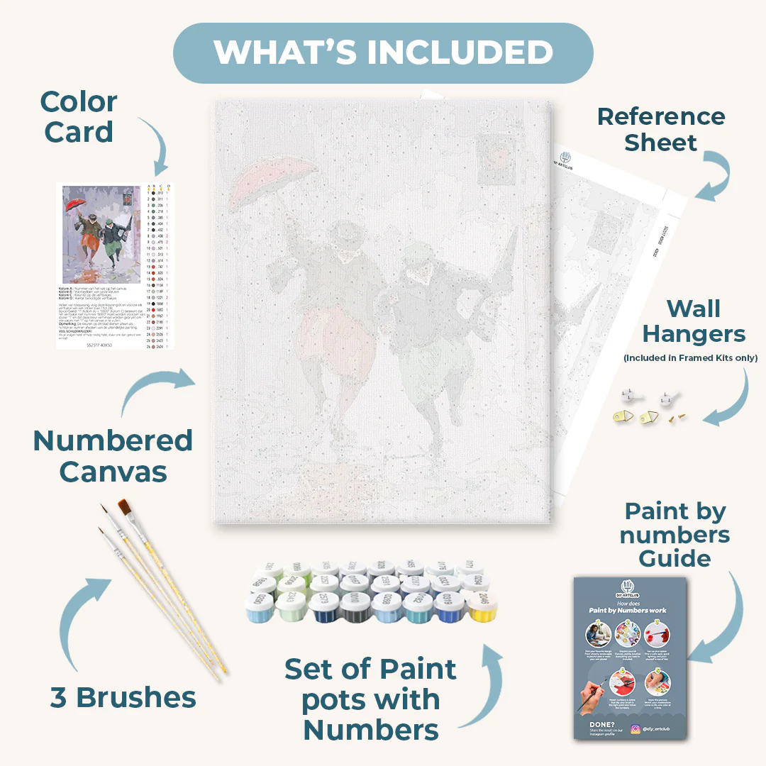 Happy Retirees | Paint by Numbers - Image 3