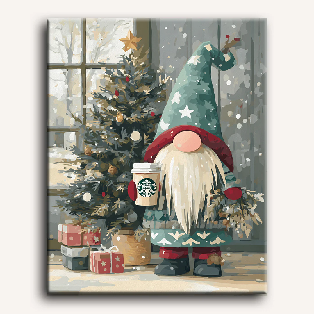 Holiday Gnome | Paint by Number - Image 2