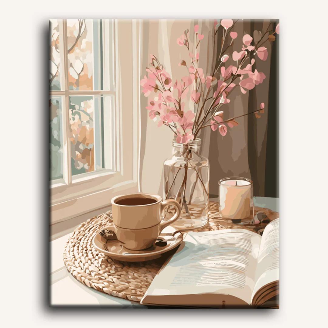 Interior in beige | Paint by Number - Image 2