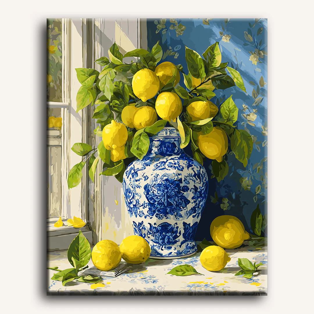 Lemon bouquet | Paint by Number - Image 2