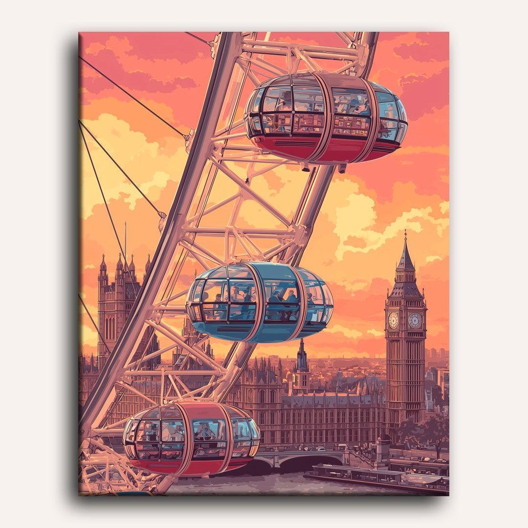 London skyline | Paint by Number - Image 2