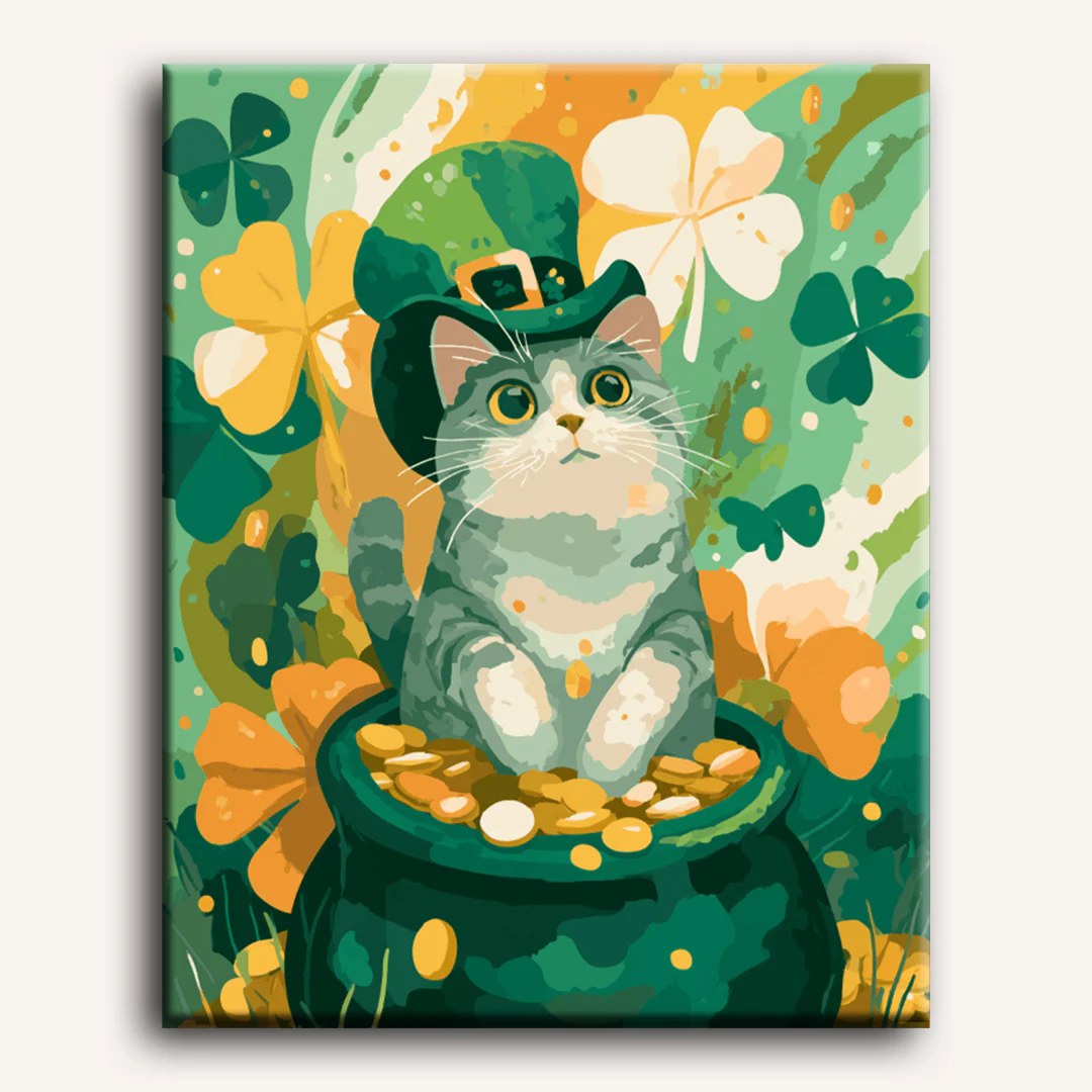 Lucky cat | Paint by Number - Image 2