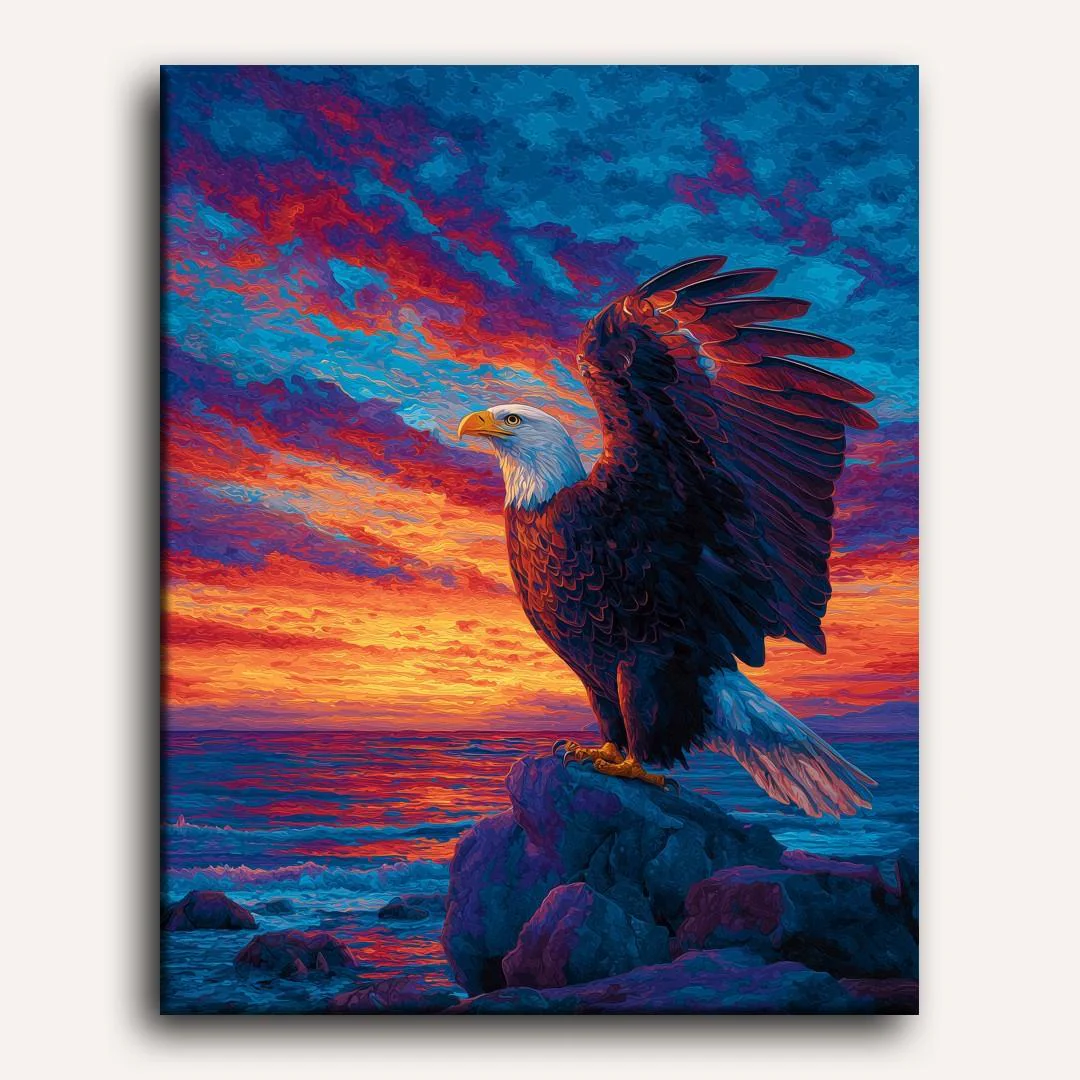 Majestic eagle | Paint by Number - Image 2