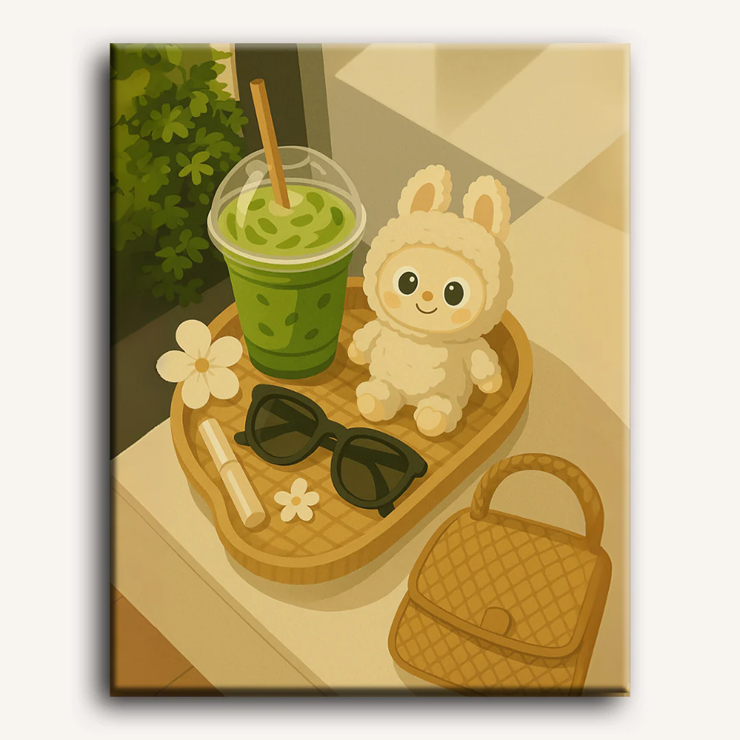 Matcha break | Paint by Number - Image 2