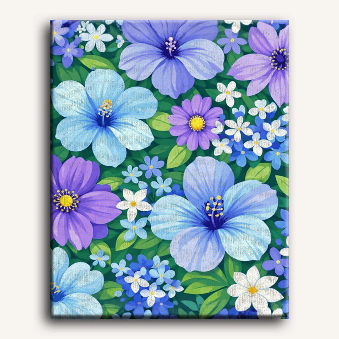 Meadow in Bloom | Paint by Number - Image 2