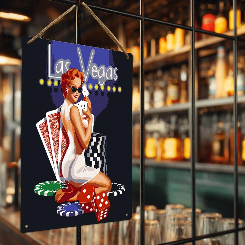 Metal Paint by Number Poster – Las Vegas - Image 14
