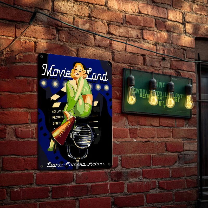 Metal Paint by Number Poster – Movieland - Image 12