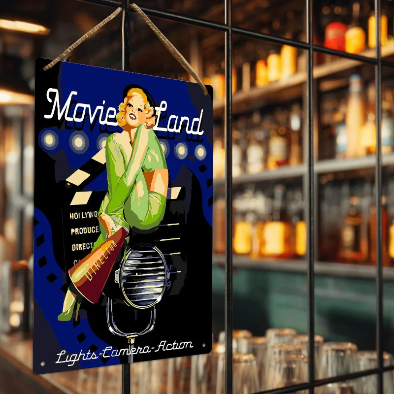 Metal Paint by Number Poster – Movieland - Image 14
