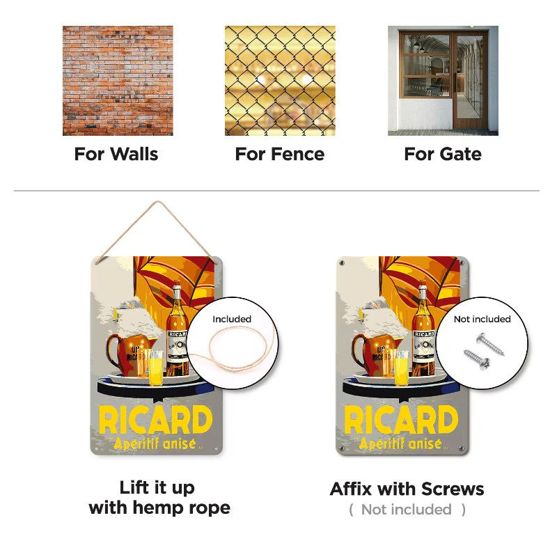 Metal Paint by Number Poster – Ricard Aperitif - Image 11