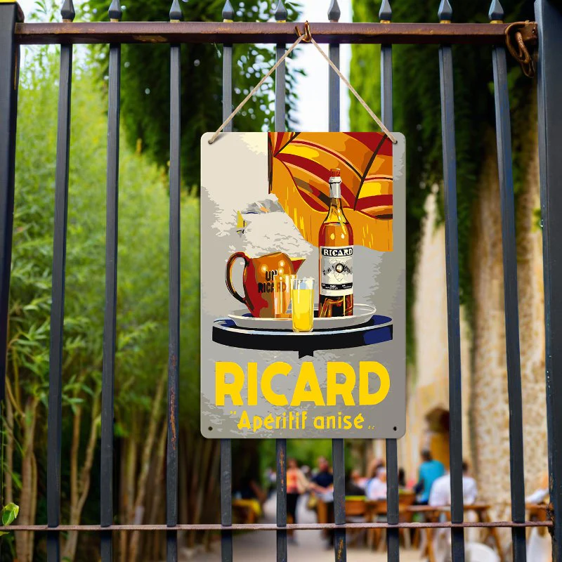 Metal Paint by Number Poster – Ricard Aperitif - Image 14