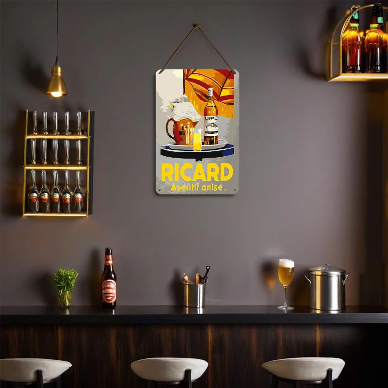 Metal Paint by Number Poster – Ricard Aperitif - Image 15