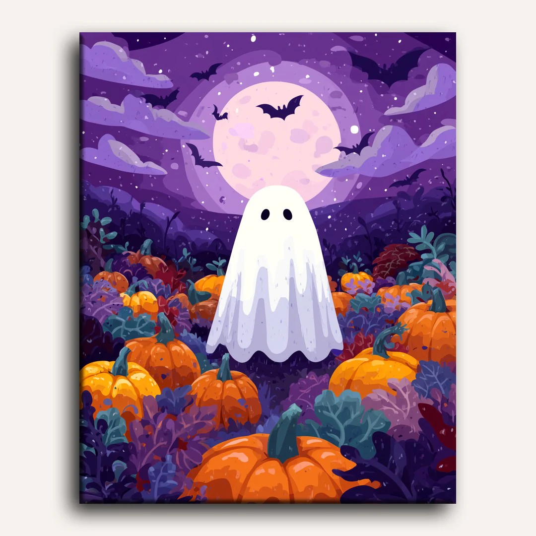 Midnight ghost | Paint by Number - Image 2
