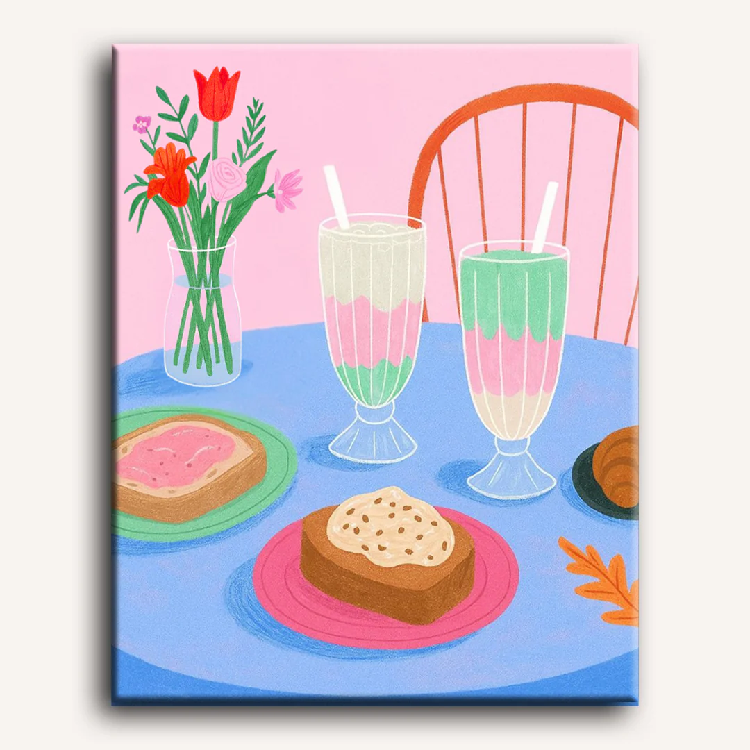 Milkshakes | Paint by Number - Image 2