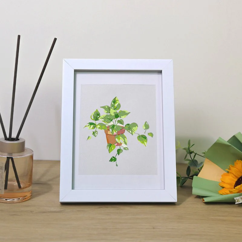 Mini Paint by Numbers Picture Frame – 7" x 9" - Image 6