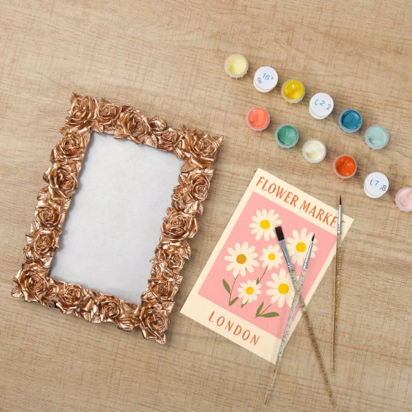 Mini Painting with Picture Frame – Flower Market London - Image 5