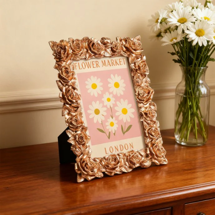 Mini Painting with Picture Frame – Flower Market London - Image 6