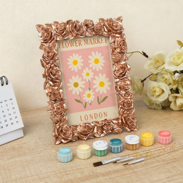 Mini Painting with Picture Frame – Flower Market London - Image 7