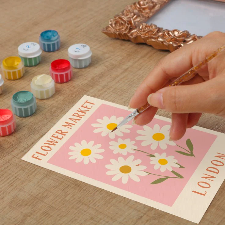 Mini Painting with Picture Frame – Flower Market London - Image 9