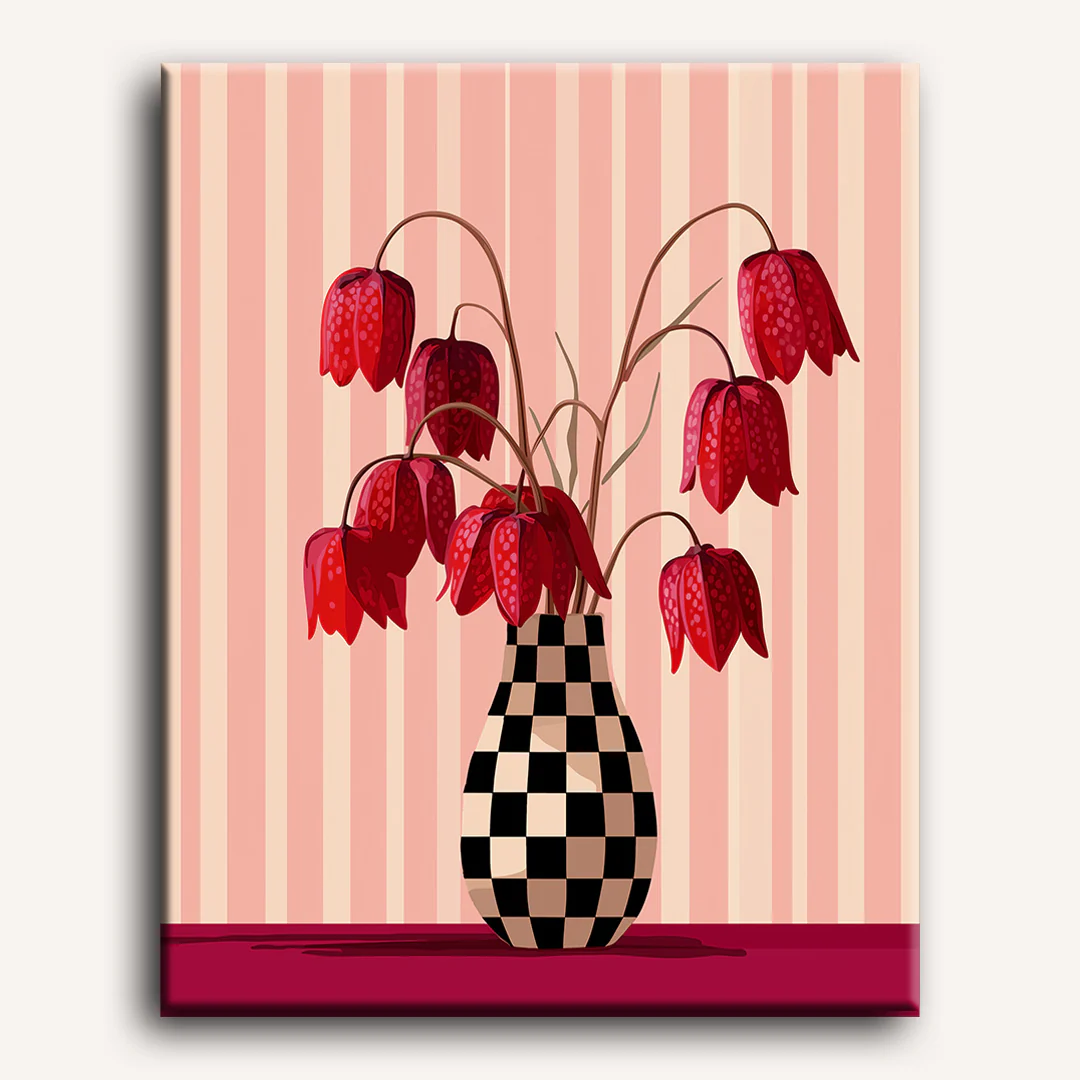 Minimalist flowers | Paint by Number - Image 2