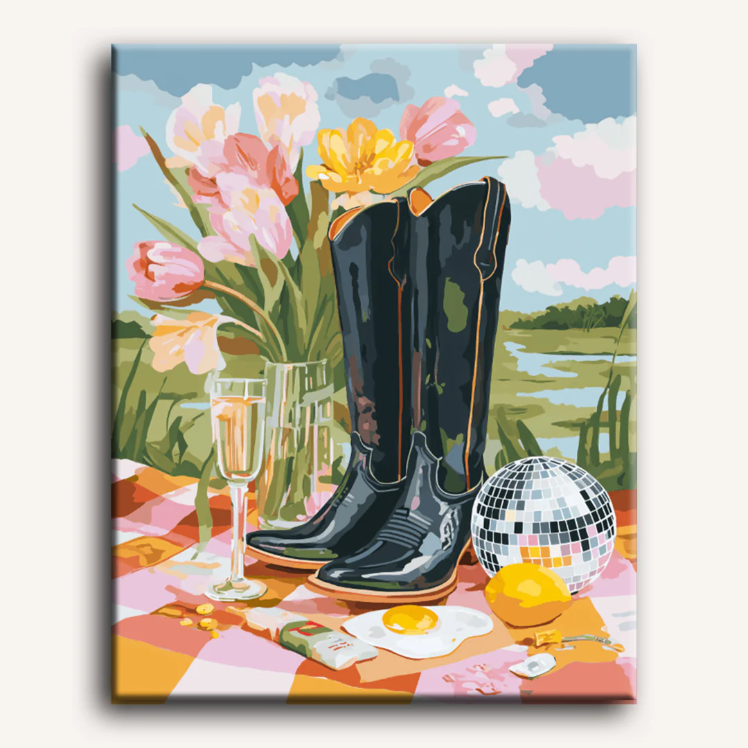 Morning after dancing | Paint by Number - Image 2