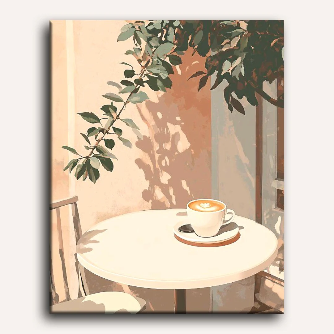 Morning coffee | Paint by Numbers - Image 2