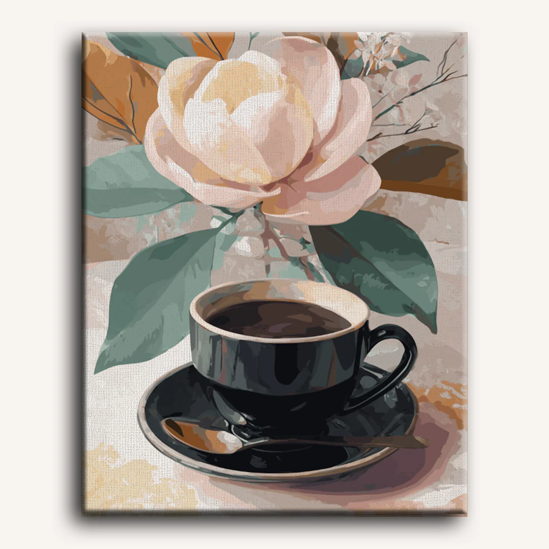 Morning ritual | Paint by Number - Image 2